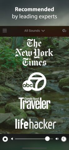 Rain Rain Sleep Sounds для iOS — скриншот 2