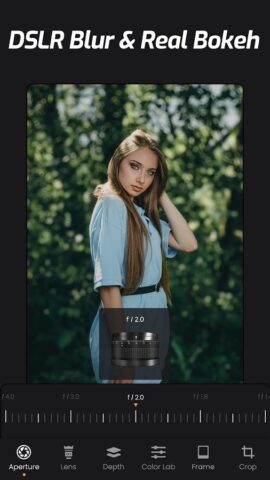 ReLens — Фокус и размытие DSLR для Android — скриншот 1