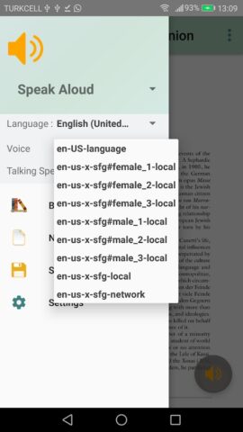 Read Texts Aloud &Write Speech для Android — скриншот 4