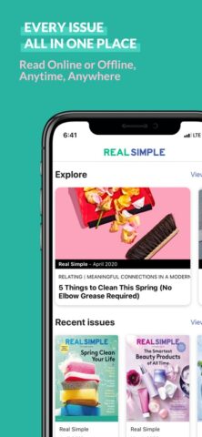 Real Simple Magazine для iOS — скриншот 2