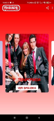 Rebelde Play для Android — скриншот 2