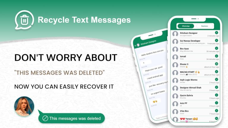 Auto RDM: Recover WA Messages для Android — скриншот 1