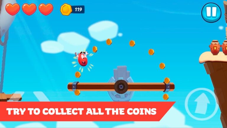 Red Ball 5 для Android — скриншот 2