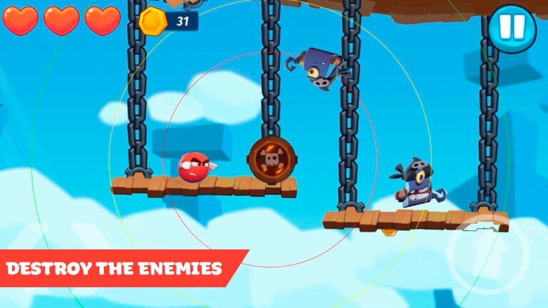 Red Ball 5 для Android — скриншот 5