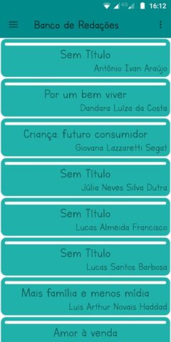 Redação Enem Nota 1000 — 2026 для Android — скриншот 3