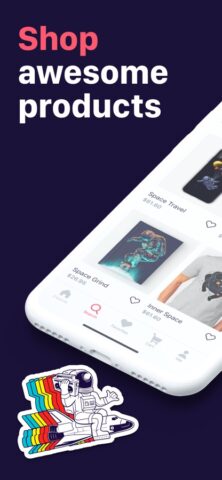 Redbubble — Shop original art для iOS — скриншот 1