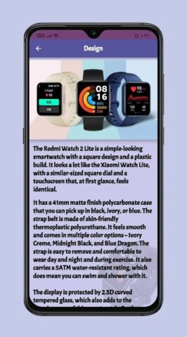 Redmi Watch 2 Lite Guide для Android — скриншот 3