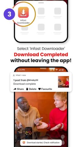 Copy Caption Reels Downloader для Android — скриншот 3