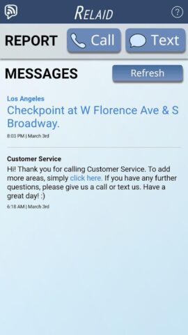 Relaid для Android — скриншот 1