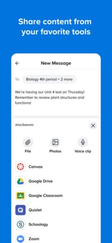 Remind: School Communication для iOS — скриншот 2