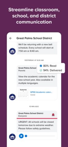 Remind: School Communication для iOS — скриншот 4