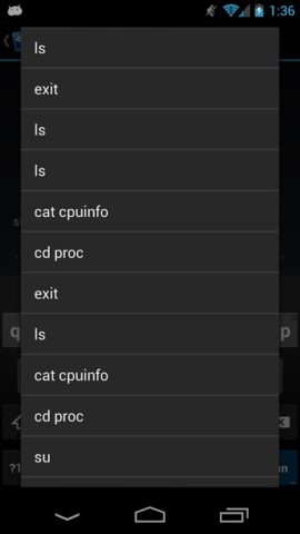 Remote ADB Shell для Android — скриншот 3