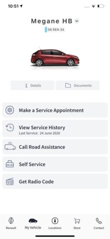 Renault PORT для iOS — скриншот 4