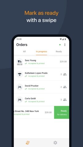 Restaurant Order-Taking App для Android — скриншот 4