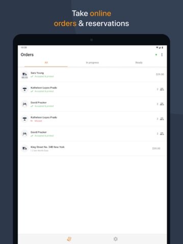 Restaurant Order-Taking App для Android — скриншот 5