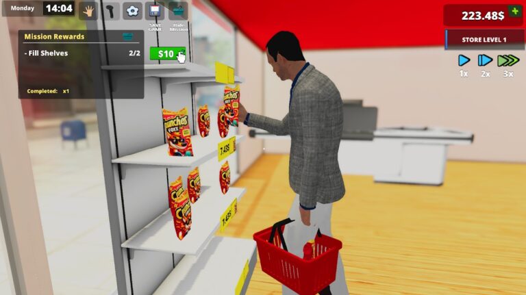 Retail Supermarket Simulator — скриншот 1