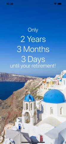 Retirement Countdown · для iOS — скриншот 2