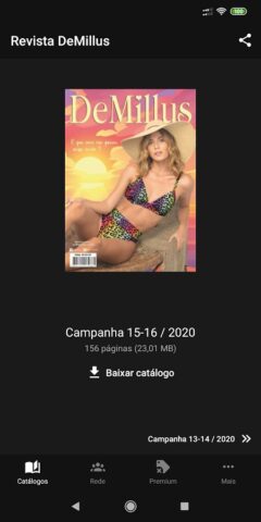 Revista DeMillus — Catálogo для Android — скриншот 1
