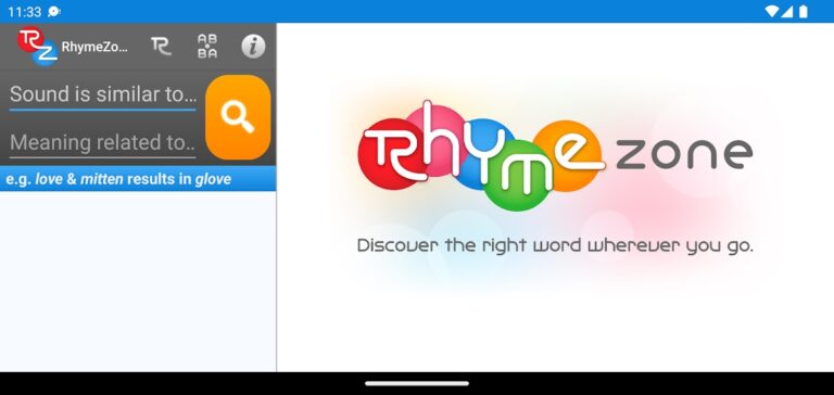 RhymeZone Rhyming Dictionary — скриншот 5