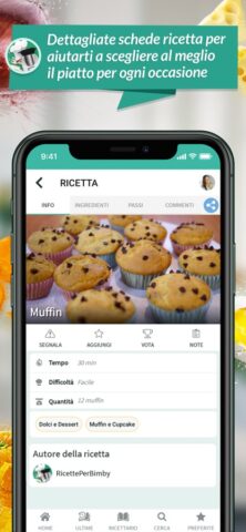 Ricette Bimby для iOS — скриншот 3