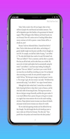 Rich Dad Poor Dad для Android — скриншот 5