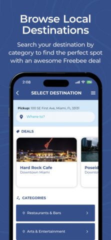 Ride Freebee для iOS — скриншот 3