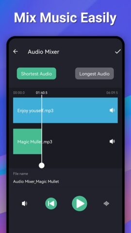 Обрезка музыки & Редактор MP3 для Android — скриншот 5