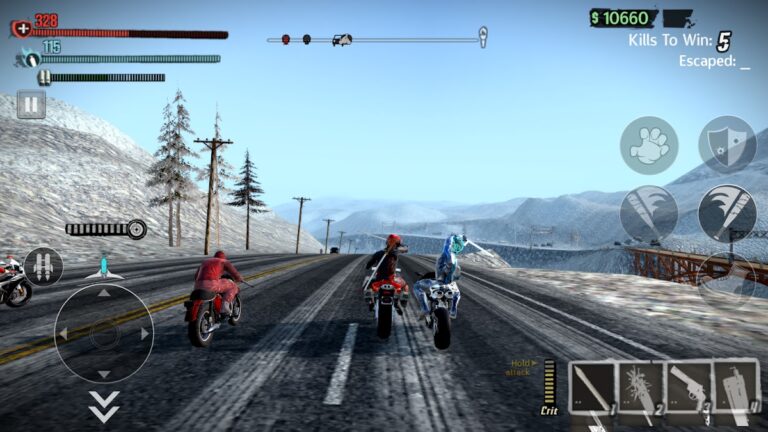 Road Redemption Mobile для Android — скриншот 1