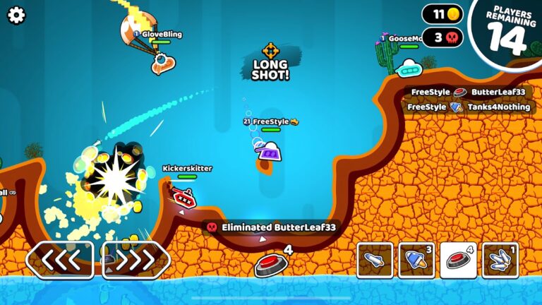 Rocket Bot Royale для Android — скриншот 4