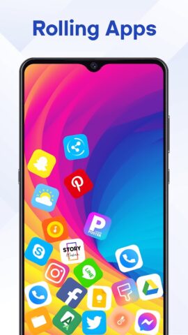 Rolling Icon: 3D Wallpaper для Android — скриншот 3