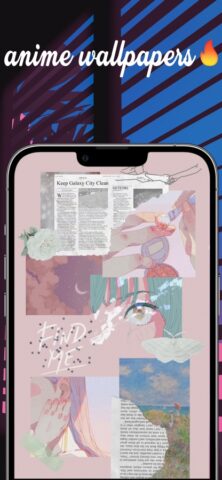 эстетичные девичьи обои для iOS — скриншот 4