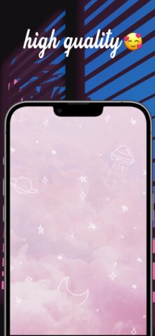 эстетичные девичьи обои для iOS — скриншот 5