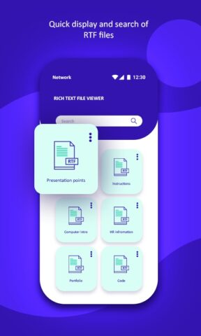 Приложение для чтения RTF-файл для Android — скриншот 4