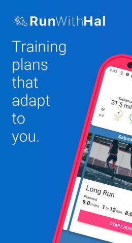 Run With Hal для Android — скриншот 1