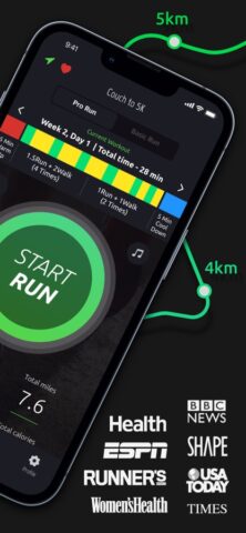 Running Trainer: Tracker&Coach для iOS — скриншот 2