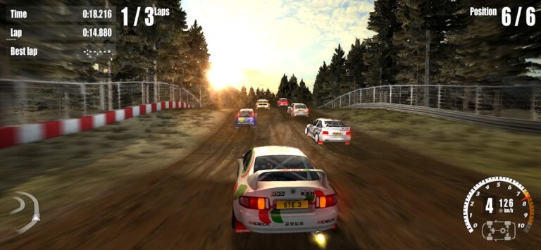 Rush Rally 3 Demo для Android — скриншот 4