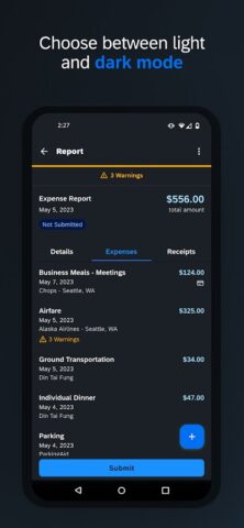 SAP Concur для Android — скриншот 4