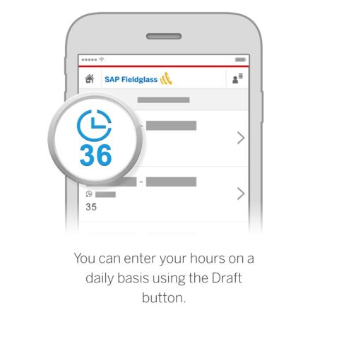 SAP Fieldglass Time Entry для Android — скриншот 3