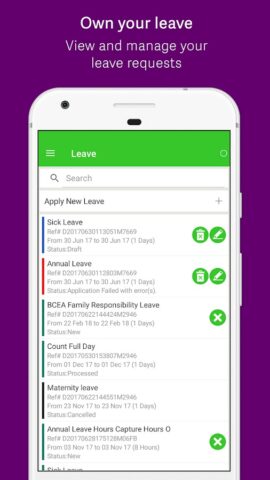 Sage Self Service для Android — скриншот 3