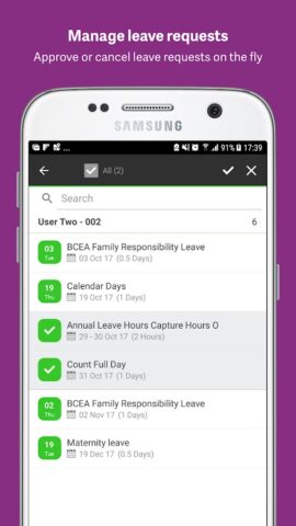 Sage Self Service для Android — скриншот 5