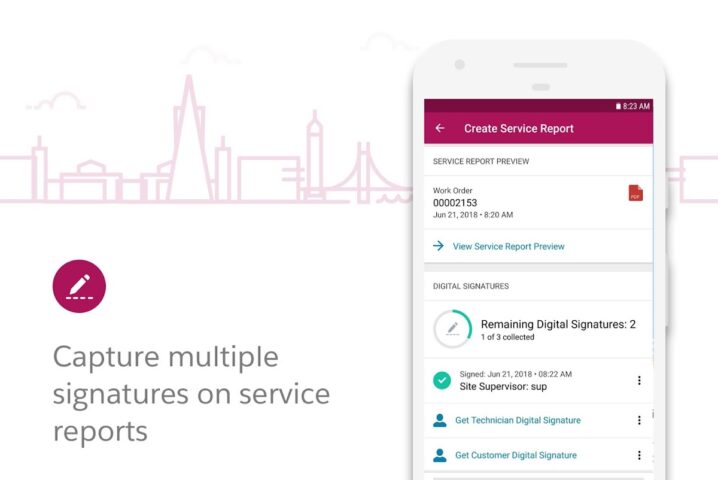 Salesforce Field Service для Android — скриншот 5