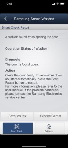 Samsung Smart Washer — скриншот 4