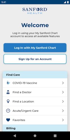 Sanford для Android — скриншот 1