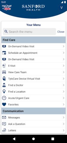 Sanford для Android — скриншот 3
