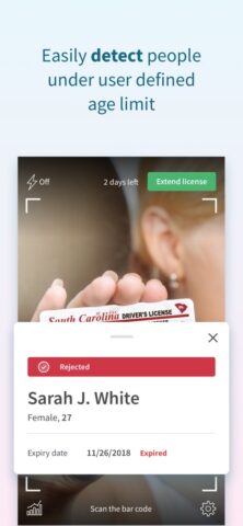 Scannr (ID check) для iOS — скриншот 3