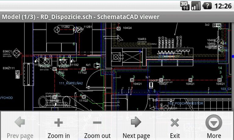 SchemataCAD viewer DWG/DXF для Android — скриншот 2