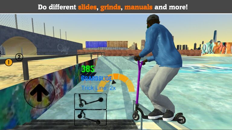 Scooter FE3D 2 для Android — скриншот 1