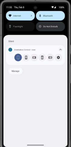 Screen Orientation Control для Android — скриншот 5