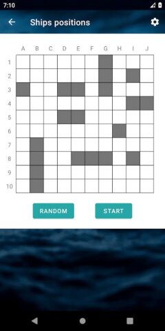 Морской бой для Android — скриншот 2