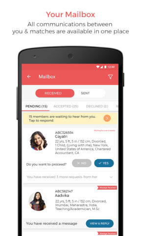 Second Shaadi — Marriage App для Android — скриншот 5
